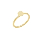 Preview: Ringset/4 made from brass, goldplated